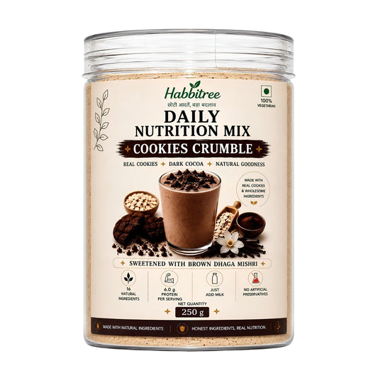 Habbitree Daily Nutrition Mix Cookies Crumble 250g front product image