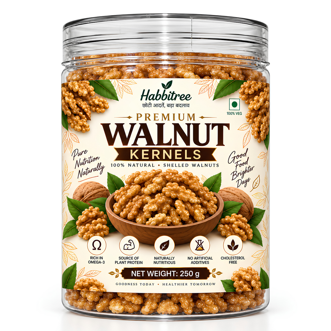 Habbitree Premium Whole Walnuts