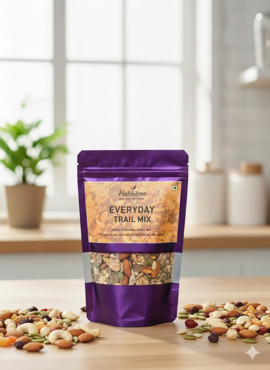Habbitree Everyday Trail Mix Nuts and Seeds Healthy Snack
