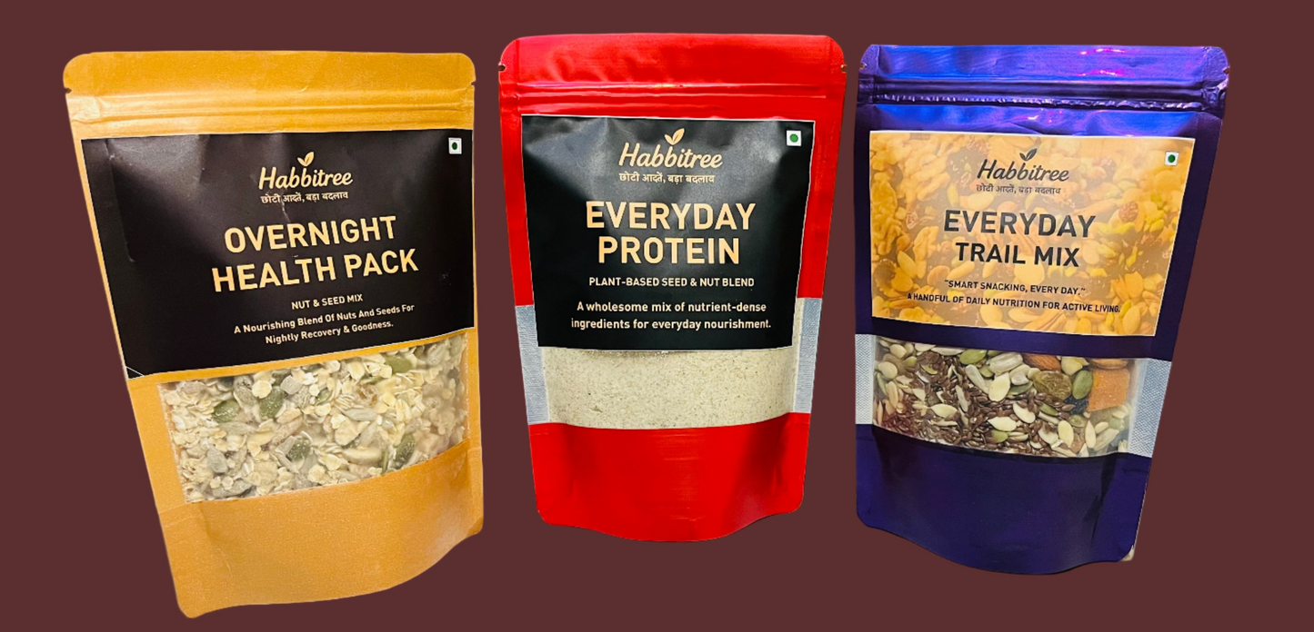 Habbitree Trio Pack Value Combo for Daily Nutrition