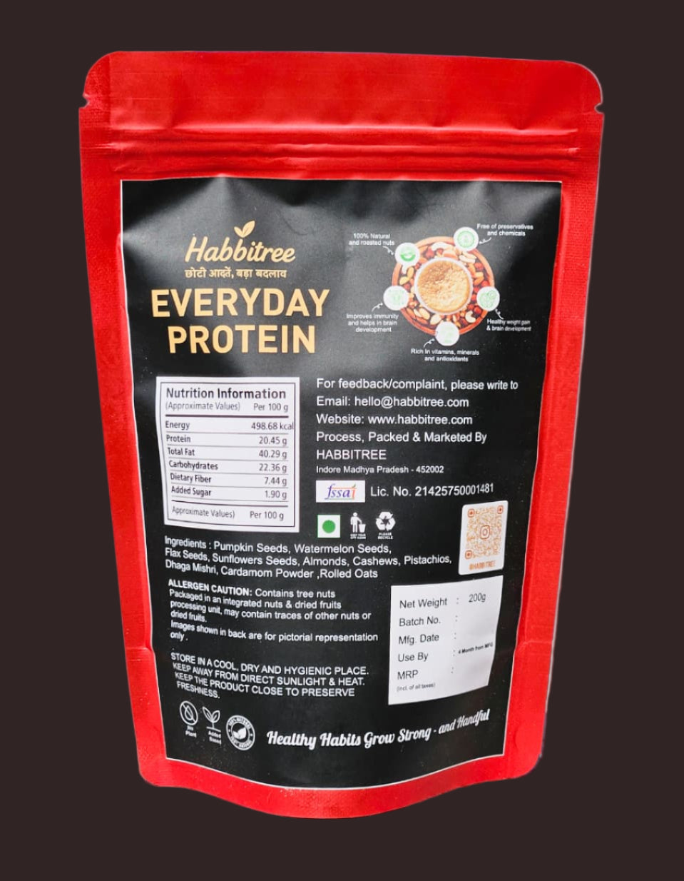 Habbitree Everyday Protein for Energy and Recovery